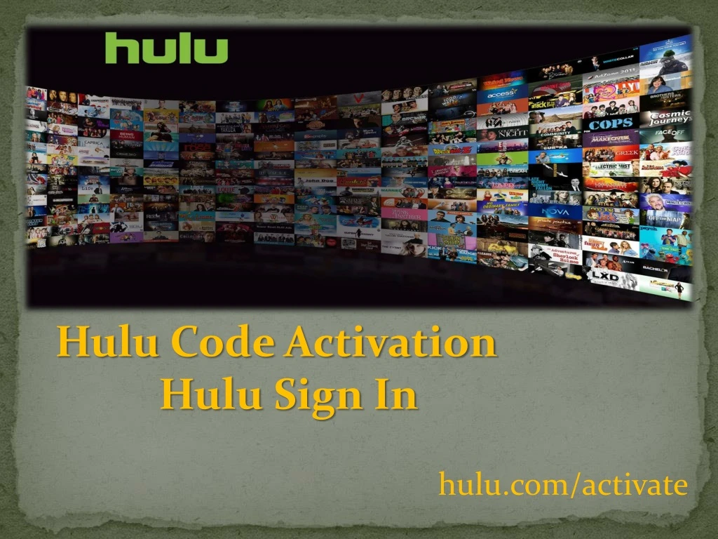 hulu code activation hulu sign in