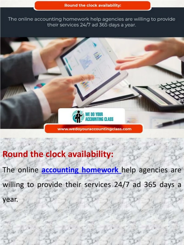 round the clock availability