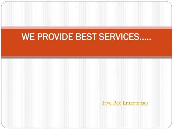 Five Bee Enterprises-best LPG installation services in kerala