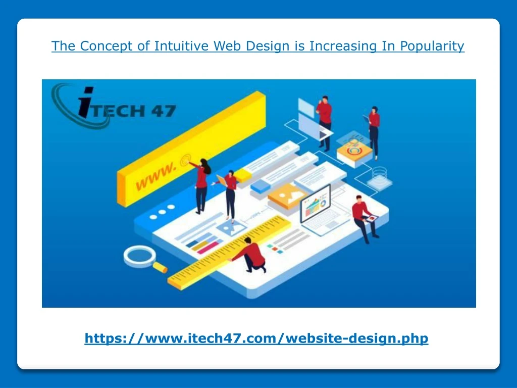 the concept of intuitive web design is increasing