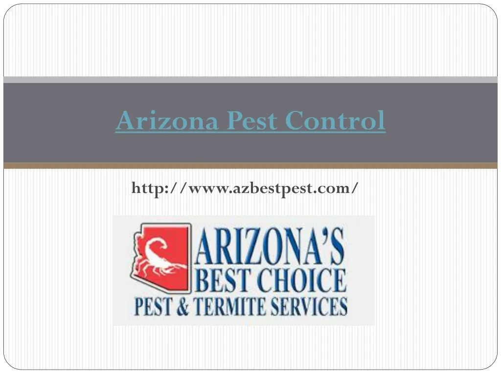 arizona pest control