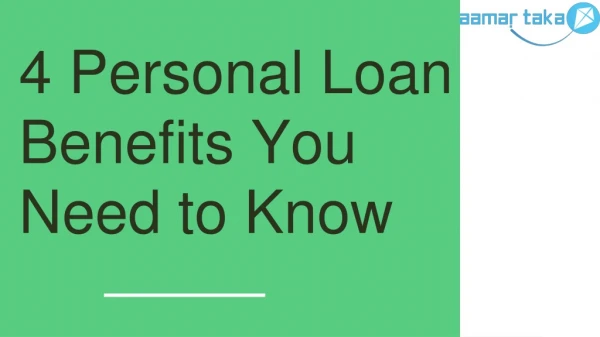 Lowest Interest Rate on Personal Loan