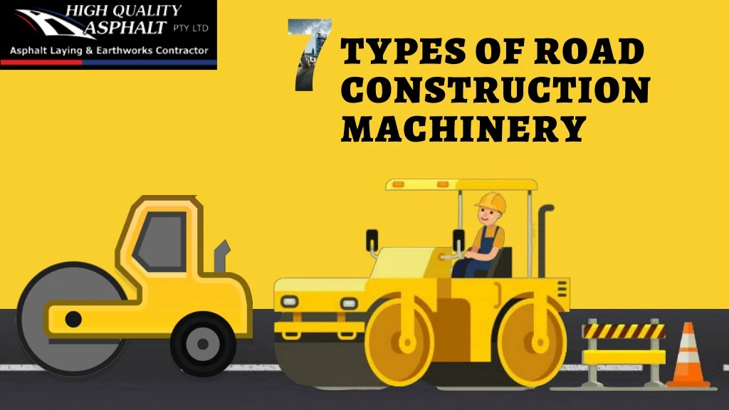 types of road construction machinery