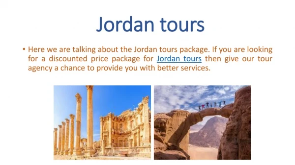 Online Book Madaba tours and Travel Package