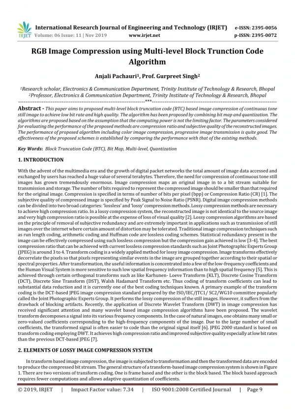 international research journal of engineering