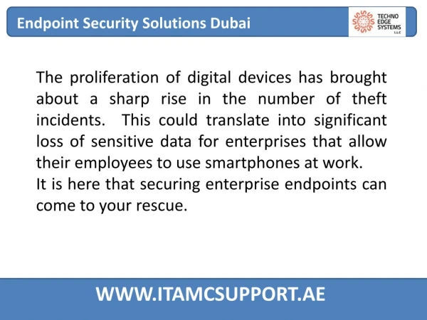 endpoint security solutions dubai