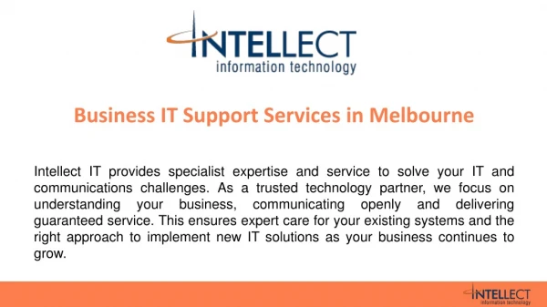business it support services in melbourne