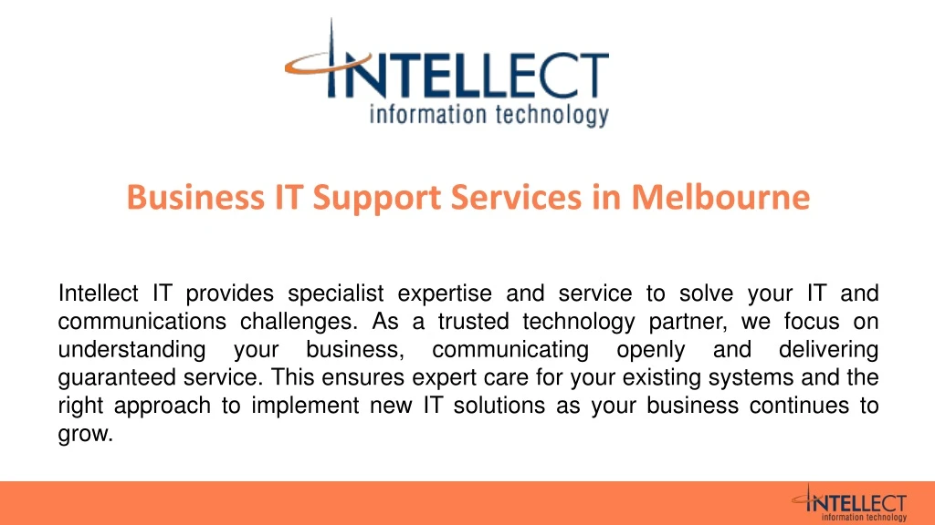 business it support services in melbourne
