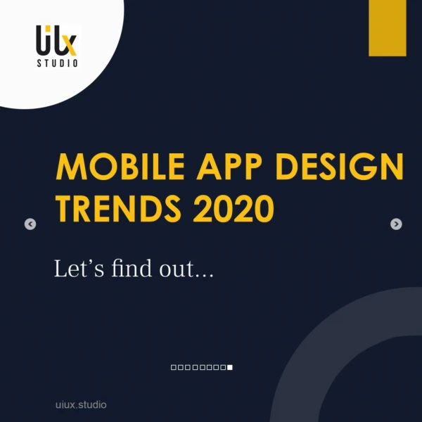 Mobile App Design Trends 2020