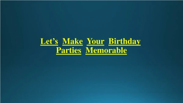 Best Birthday Planners In Gurgaon