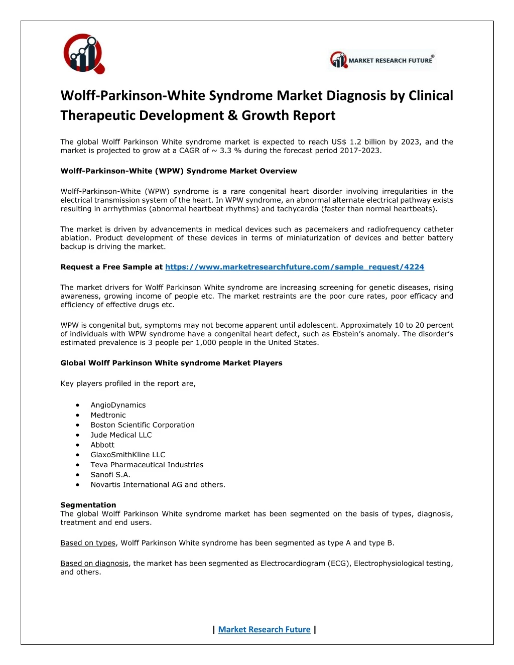 wolff parkinson white syndrome market diagnosis