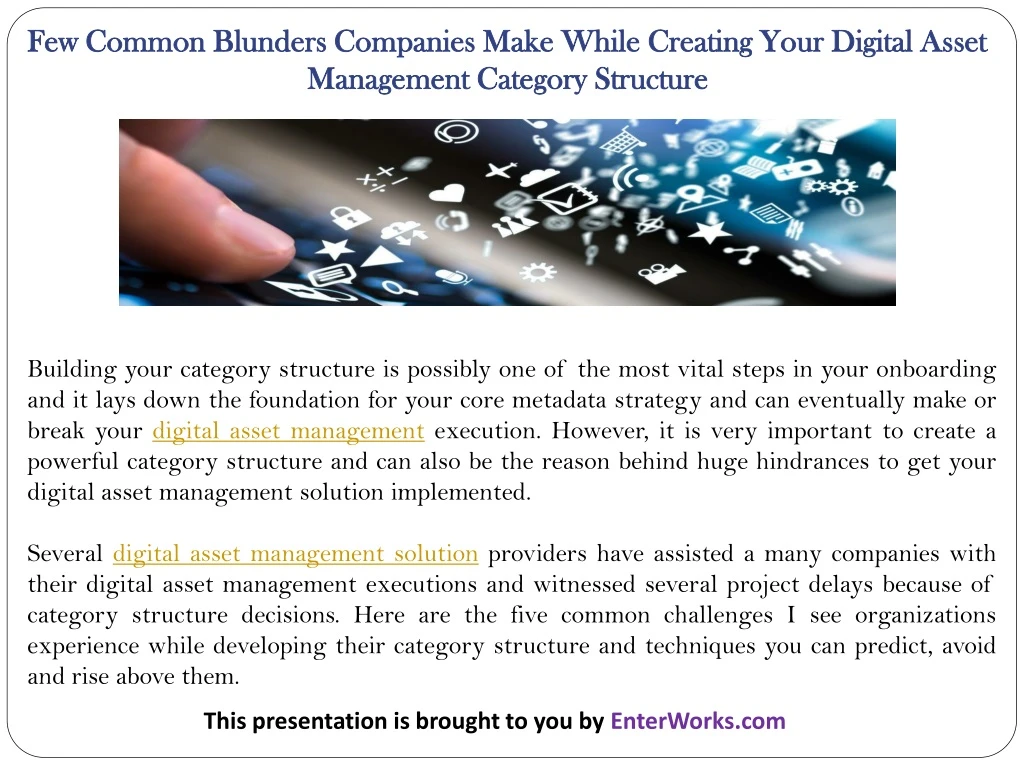 few common blunders companies make while creating