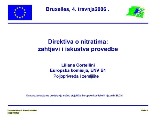 Bruxelles, 4. travnja 2006.