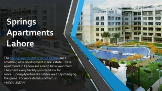 Luxury Springs Apartments & Studio - slide 1