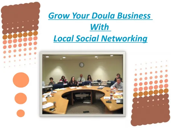 Grow Your Doula Business with Local Social Networking