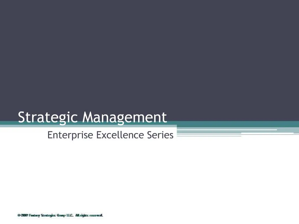 PPT - Strategic Management PowerPoint Presentation, Free Download - ID ...