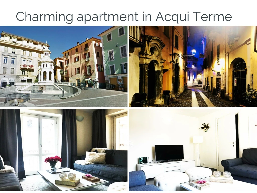 charming apartment in acqui terme
