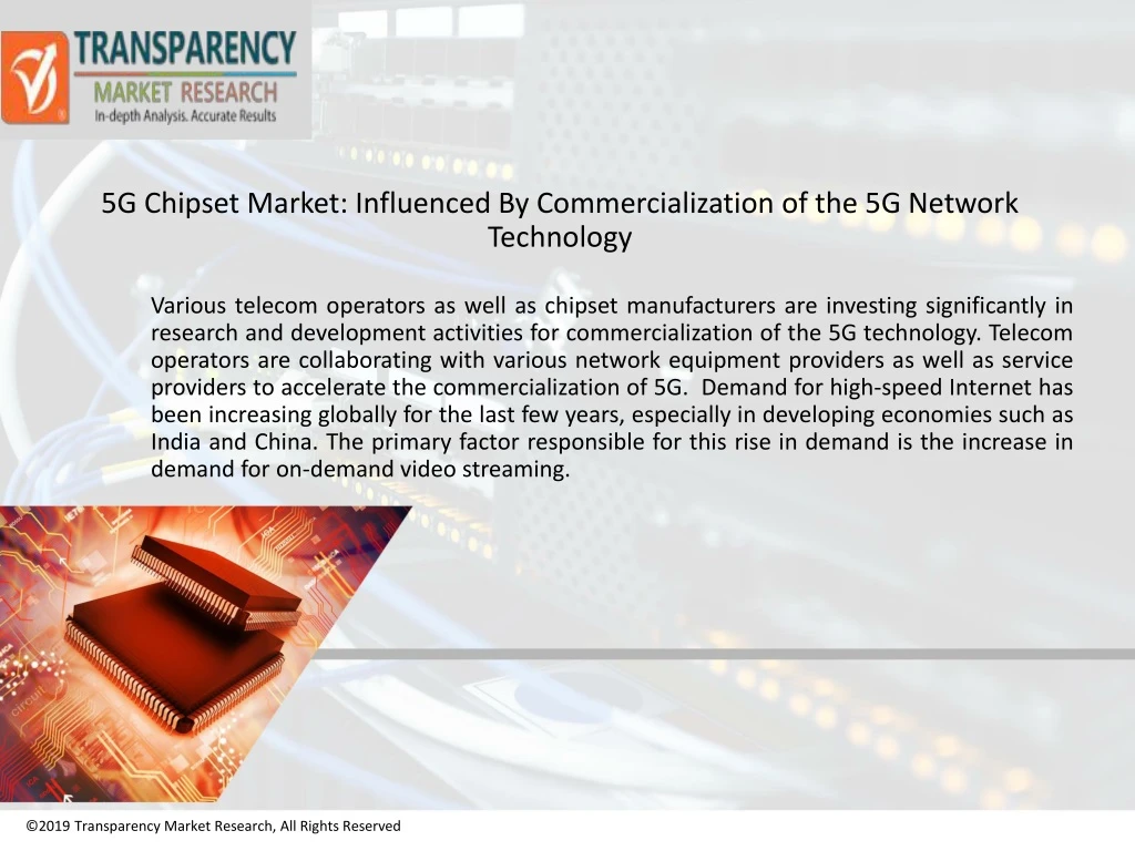 5g chipset market influenced by commercialization of the 5g network technology