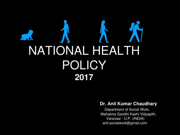 NATIONAL HEALTH POLICY 2017