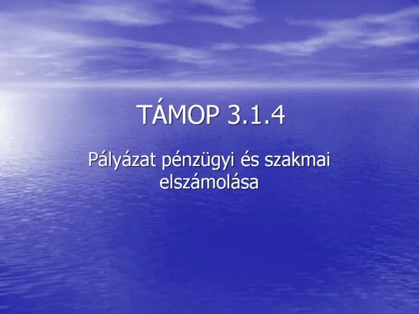 T MOP 3.1.4
