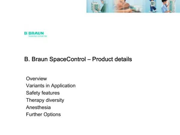 B. Braun SpaceControl Product details