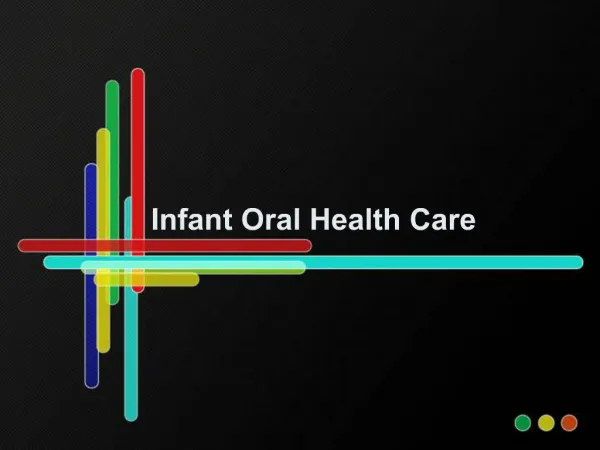 Infant Oral Health Care