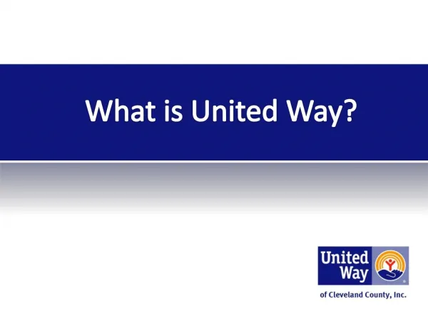 What is United Way?