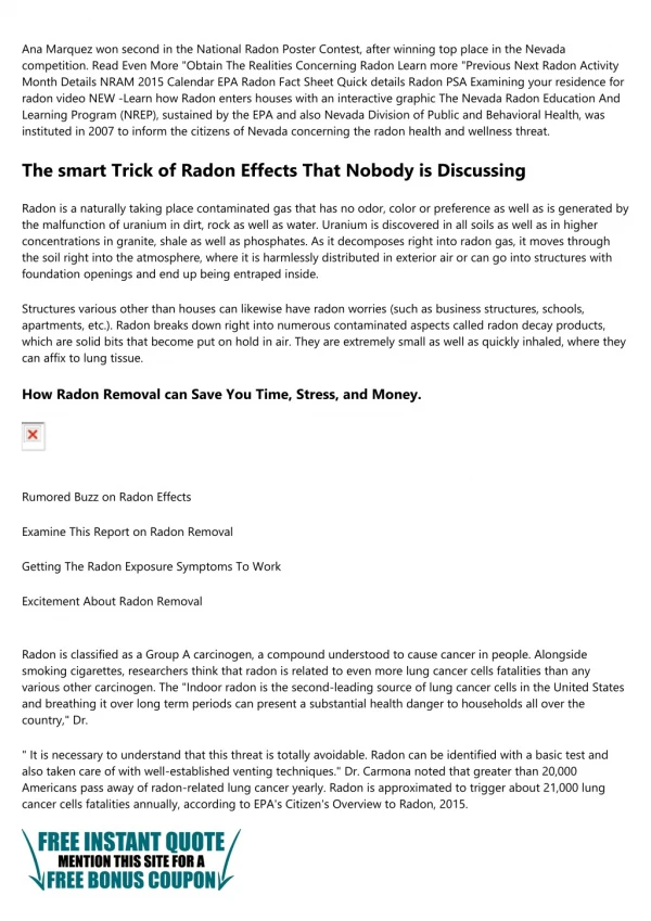 The Ultimate Guide To Radon Systems