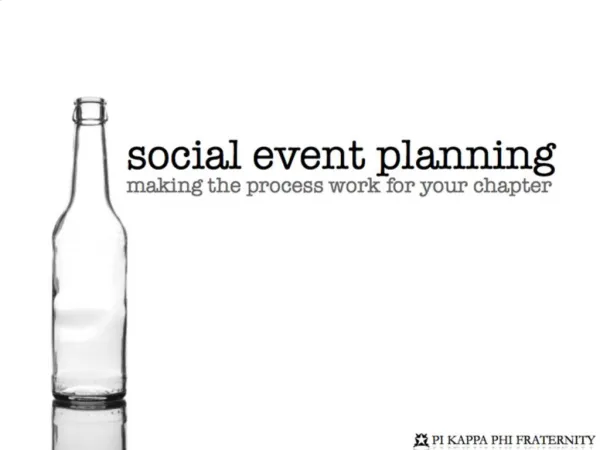 Social Event Planning Guide