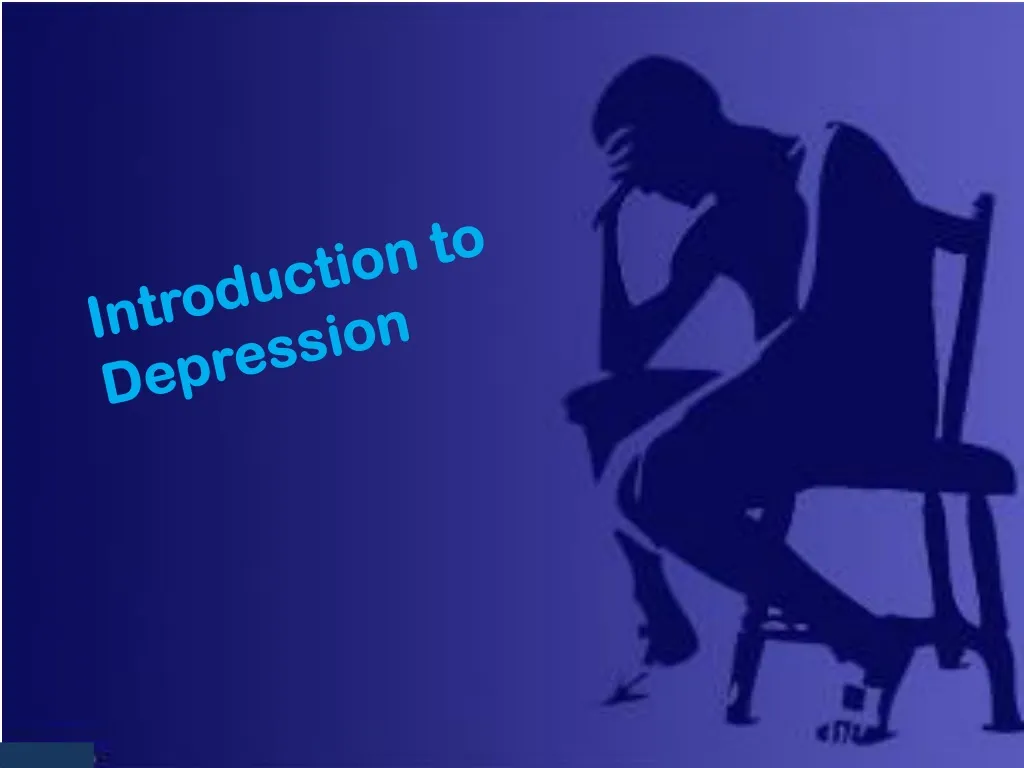 introduction to depression