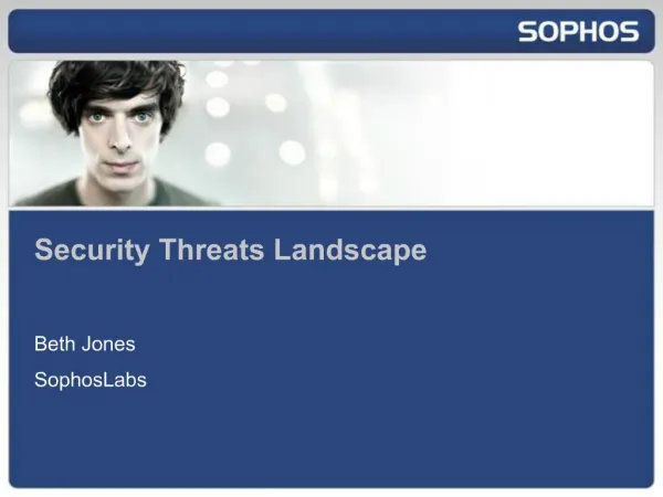 Security Threats Landscape