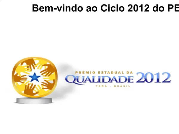 Bem-vindo ao Ciclo 2012 do PEQ-PA