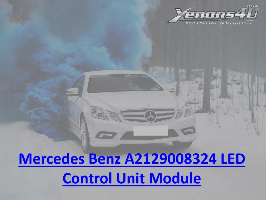 mercedes benz a2129008324 led control unit module