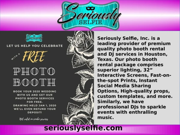 photo booth services Houston tx