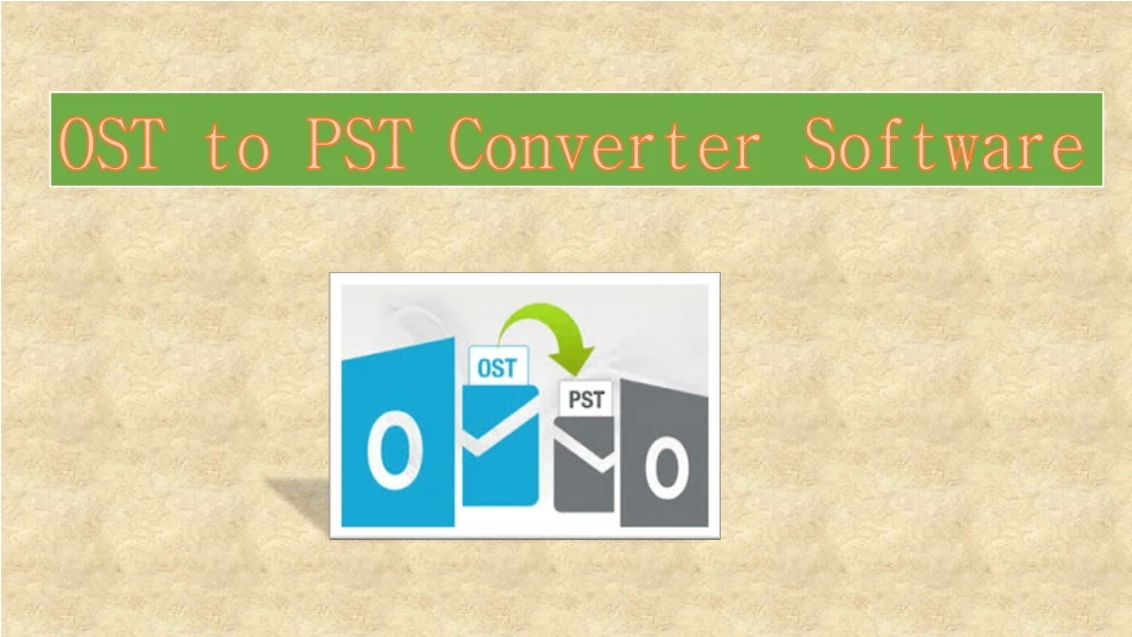 ost to pst converter software