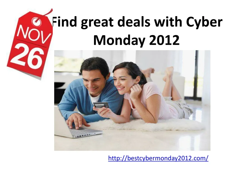 find great deals with cyber monday 2012