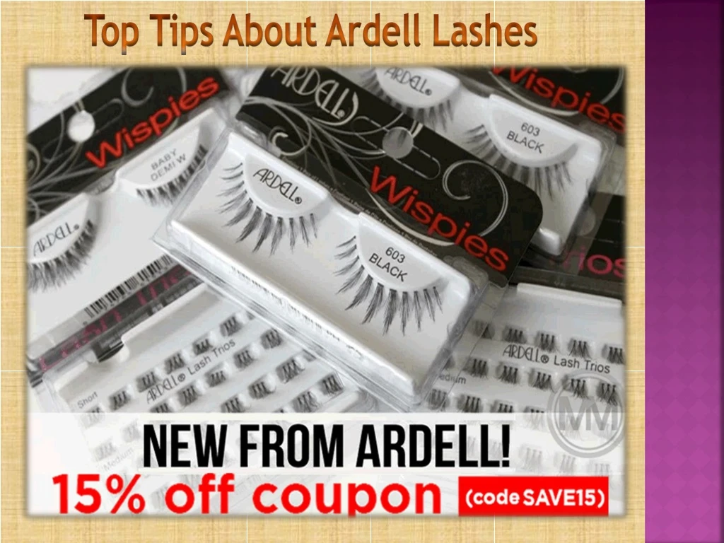 top tips about ardell lashes