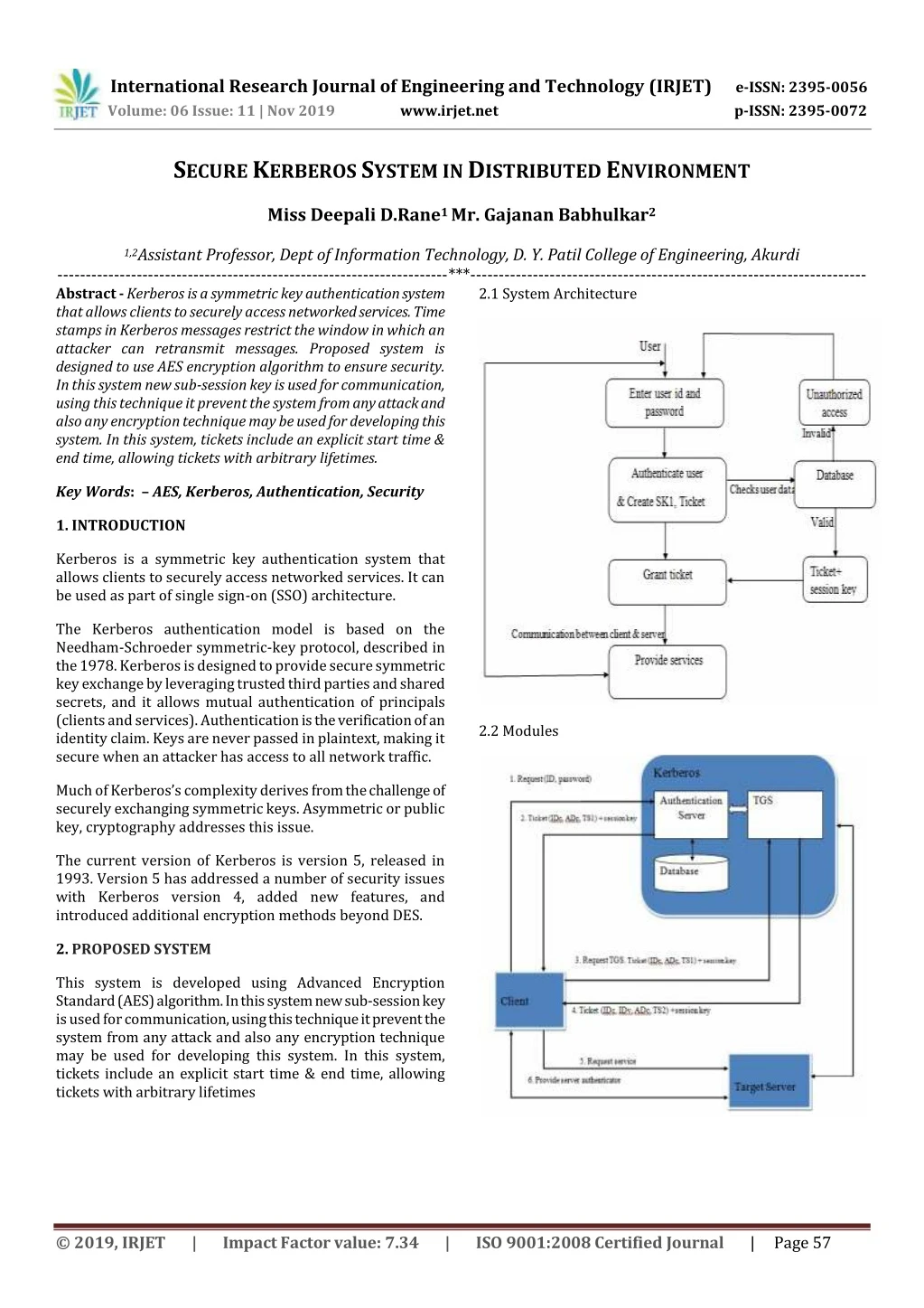 international research journal of engineering