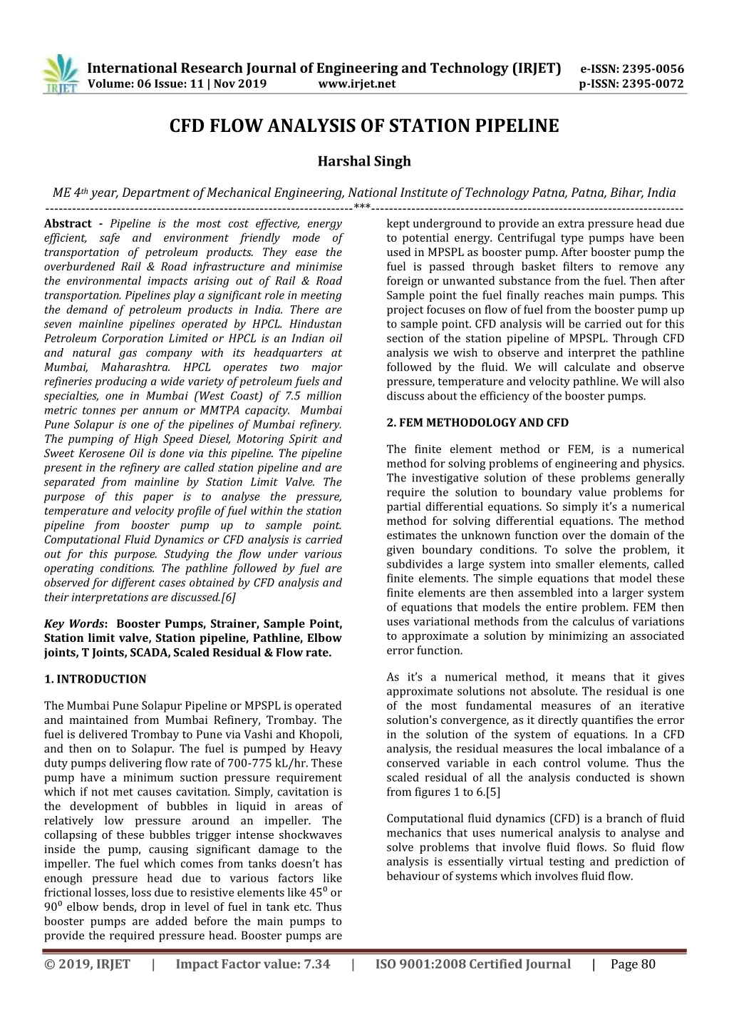 international research journal of engineering