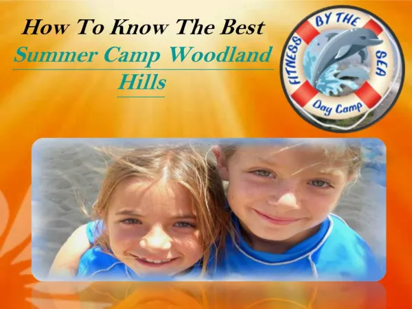 Summer Camp Woodland Hills