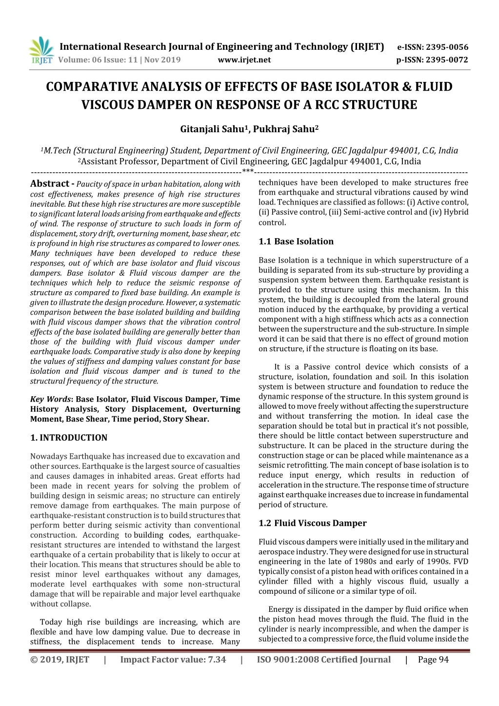 international research journal of engineering