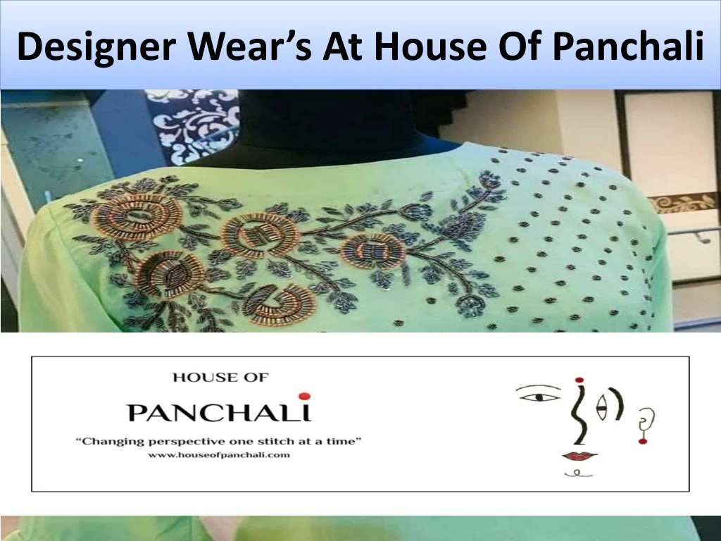 designer wear s at house of panchali