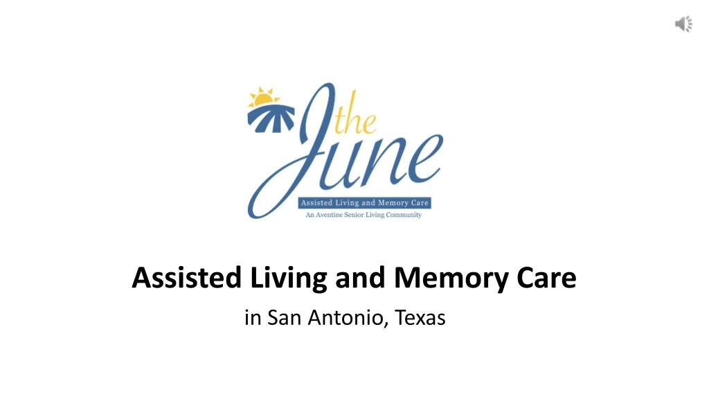 assisted living and memory care