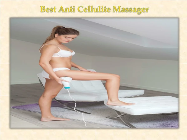 best anti cellulite massager