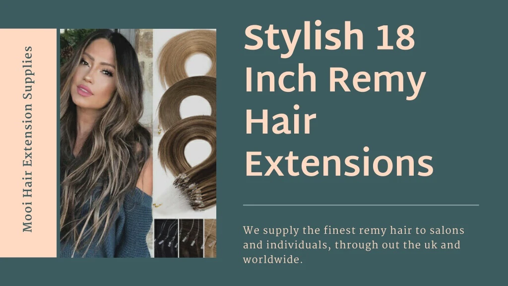 stylish 18 inch remy hair extensions