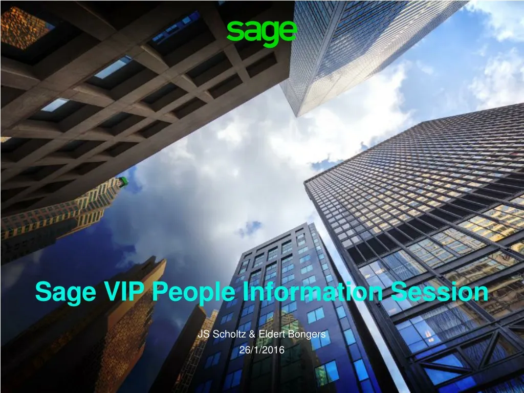 sage vip people information session