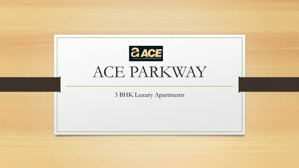 ace parkway