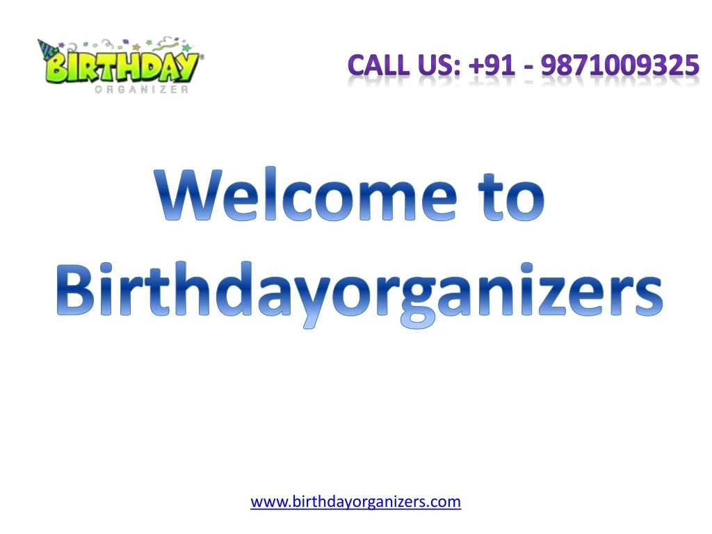 www birthdayorganizers com
