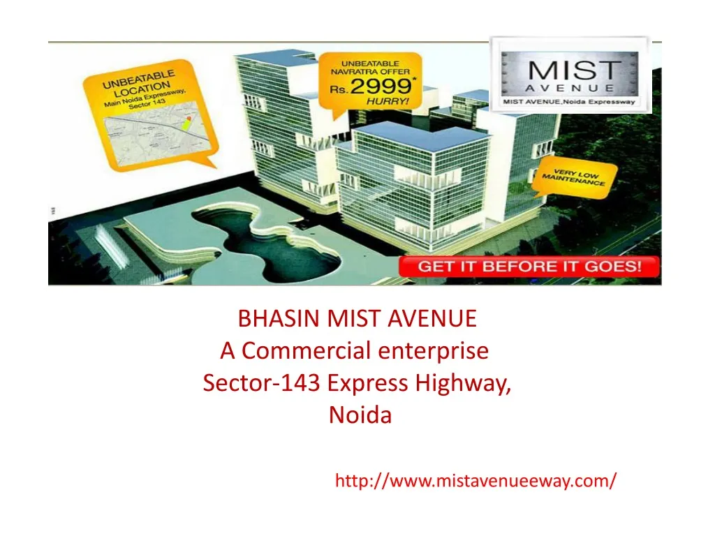 bhasin mist avenue a commercial enterprise sector 143 express highway noida