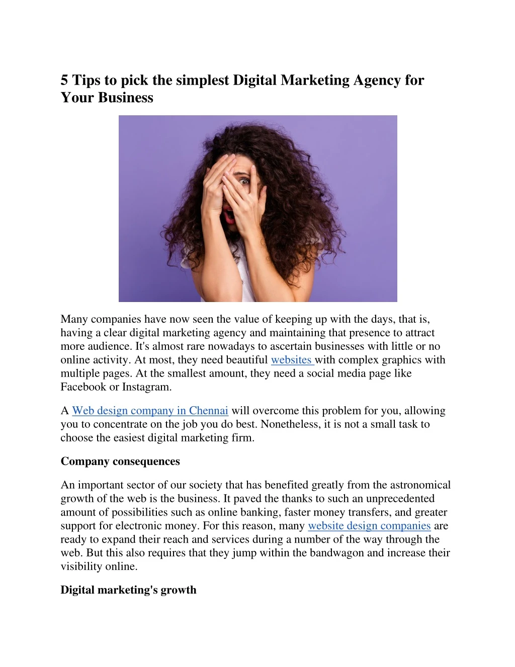 5 tips to pick the simplest digital marketing